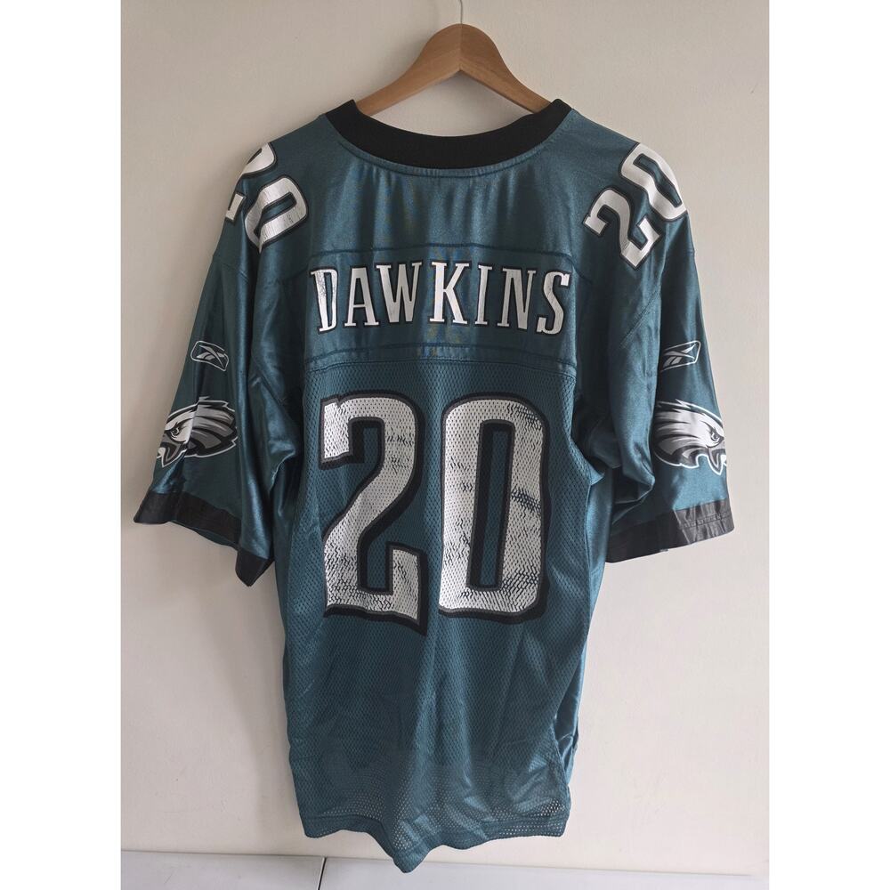 Vintage Philadelphia Eagles Dawkins NFL Jersey Size Medium
